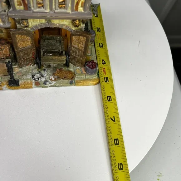 Lemax Village Livery Lighted Christmas Village Building (Damaged - Heavy Wear) - Picture 13 of 15